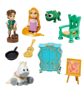 VSI-1105_Coleção Animators Disney Littles Rapunzel Playset_1